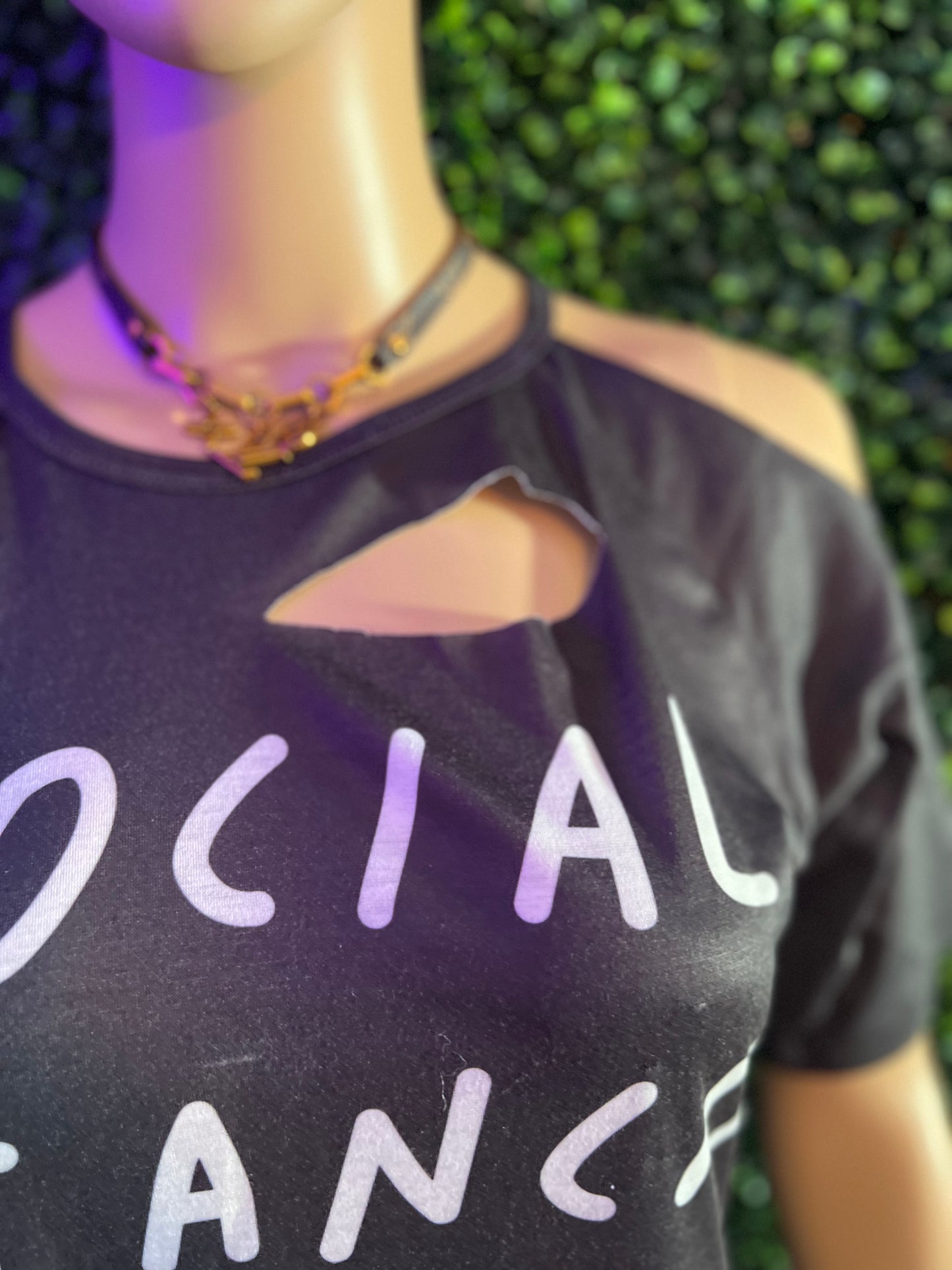 Social Distance  " Tee "